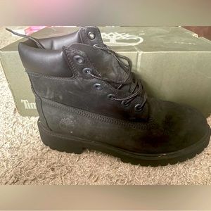 Black Timberland Boots